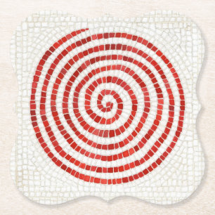 PINWHEEL MOZAÏEK Beugel Papier Onderzetters