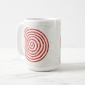 PINWHEEL MOZAÏEK Tall White Mok (Voorkant links)