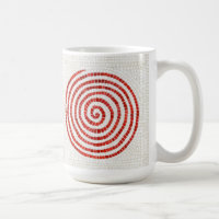 PINWHEEL MOZAÏEK Tall White Mok