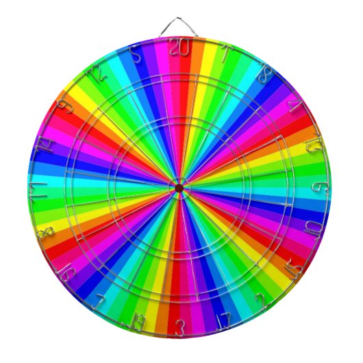 PINWHEEL RAINBOW DARTBORD (Voorkant)