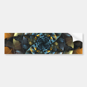 Pinwheels Abstracte Art Bumpersticker
