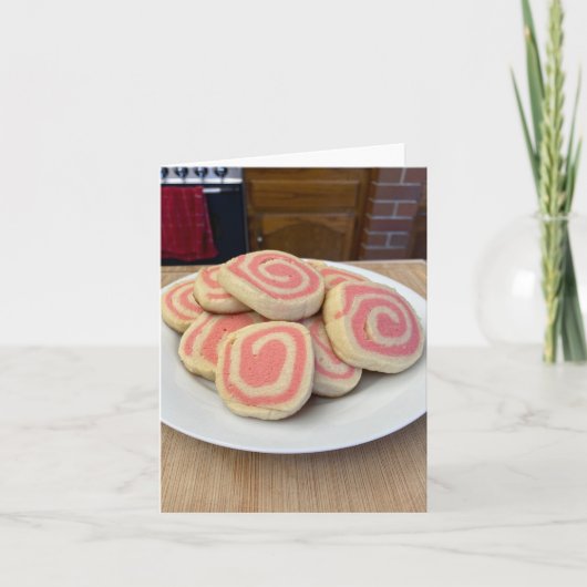 Pinwheels Cookies Bedankkaart (Voorkant)