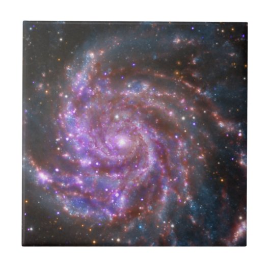 Pinwheels Galaxy Tegeltje (Voorkant)