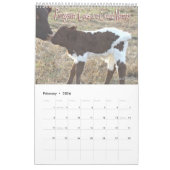 Pinzgauer 2013 Cattle Calendar-personalize Kalender (Feb 2026)