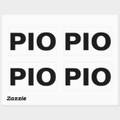 PIO : feuille de stickers rectangulaires par ALXSw (Feuille)