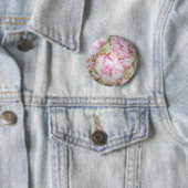 Pioen Bliss Ronde Button 5,7 Cm (In situ)
