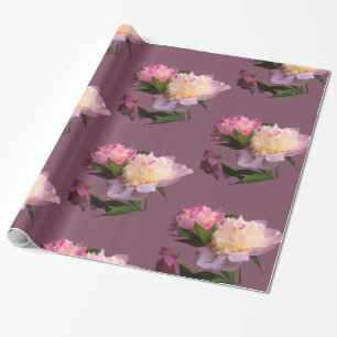 Pioen Bloemen mooi Wrapping Papier
