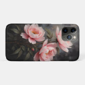 Pioen Bloemkunst Case-Mate iPhone Case (Achterkant (horizontaal))
