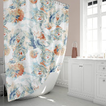 Pioen en hortensia bloeit herfstkleuren