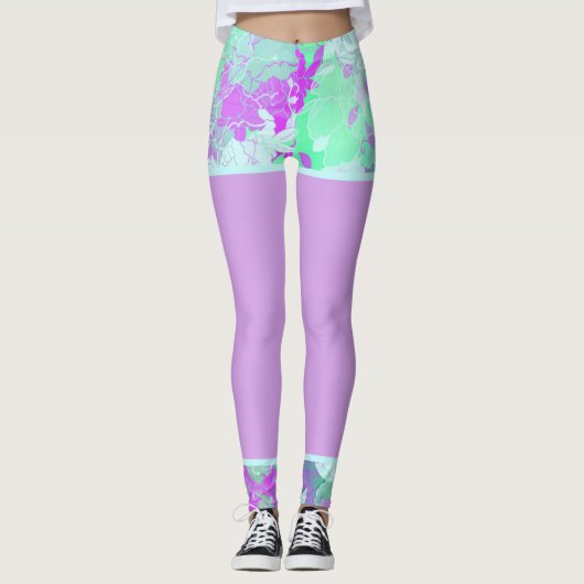 pioen leggings (Voorkant)