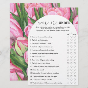 Pioen rozen - Over of onder vrijgezellenfeest spel