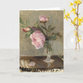 pioenen | Berthe Morisot Kaart (Gele Bloem)