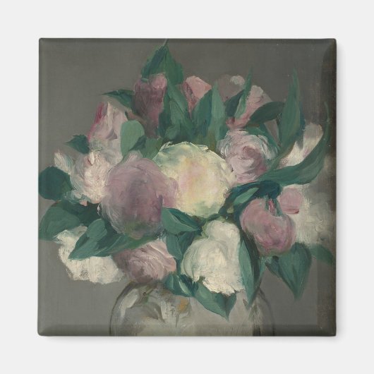 Pioenen - Édouard Manet Magneet (Voorkant)