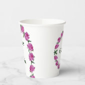 Pioenen. Papieren Bekers (Links)