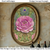 Pioenen & Peacock Veren Panel EH7 Decoupage Tissuepapier