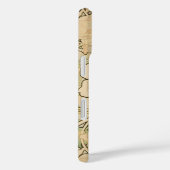 Pioenen van Alphonse Mucha,  Art Nouveau Case-Mate iPhone Case (Achterkant / Rechts)