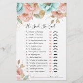 Pioenen zei hij, ze zei Vrijgezellenfeest spel (Voorkant)