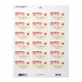 pioenenenroom | Chinese bruiloft Etiket (Full Sheet)