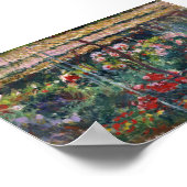 Pioenentuin | Claude Monet Poster (Hoek)