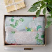 Pioenroze Tissuepapier (Geschenk)