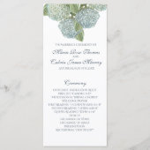 Pioenrozen Huwelijksprogramma Programma (Voorkant)