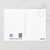 Pioenrozen Tulpen & Anemoon Verjaardagsansichtkaar Briefkaart (Achterkant)