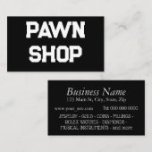 Pion Shop Koop & Verkoop Lening Hypotheek Visitekaartje (Voorkant / Achterkant)