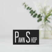 Pion Shop Word Visitekaartje (Staand voorkant)