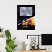 Pioneer 10 plaque - Poster (Bureau à domicile)