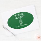 Pioneer Acton Academy Sticker ovale (Enveloppe)