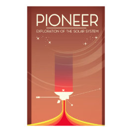 Pioneer Exploration of the Solar System Foto Afdruk