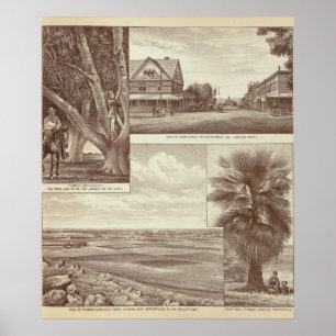 Pioneer Land Co. tract, Porterville Poster