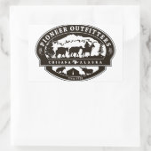 Pioneer Outfitters Logo autocollant (Sac)