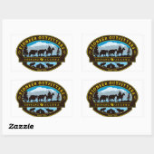 Pioneer Outfitters Logo autocollant (Feuille)