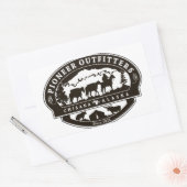 Pioneer Outfitters Logo sticker (Envelop)