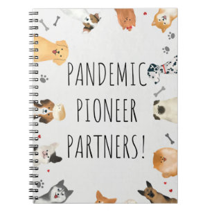 Pioneer Partners berekenen het cadeau voor JW Pion Notitieboek