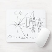 Pioneer Plaque Muismat (Met muis)