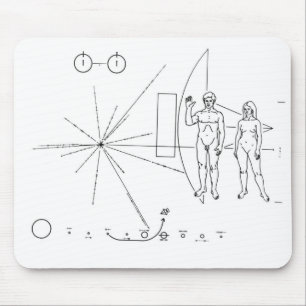 Pioneer Plaque Muismat