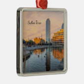 Pioneer Plaza Pond Morning Premium Ornement (Droite)