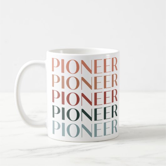 Pioneer Retro Mug (Gauche)