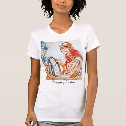 Pioneering Aviatrix T-shirt (Voorkant)