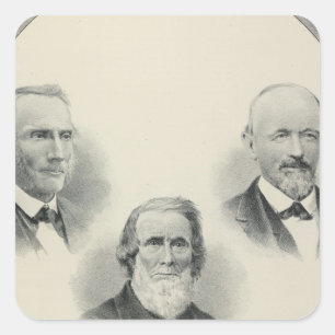 Pioneers Sacto Valley Vierkante Sticker