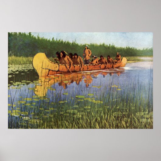 pioners, geweldige verkenners van Remington Poster (Voorkant)