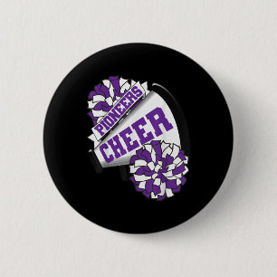 Pioniers juichen terug naar school cheerleading sp ronde button 5,7 cm
