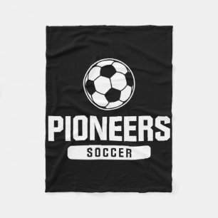 Pioniers Voetbal Voor Basisonderwijs, Middelbare E Fleece Deken