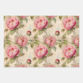 Pionies enveloppant du papier (Devant 3)