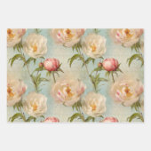 Pionies enveloppant du papier (Devant)