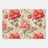 Pionies enveloppant du papier (Devant 2)