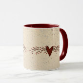 Pip Berry Coeur Mug (Devant droit)