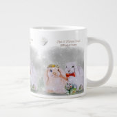 Pipa & Marlow Series Boganhues Print Extra Grote Beker (Rechts)